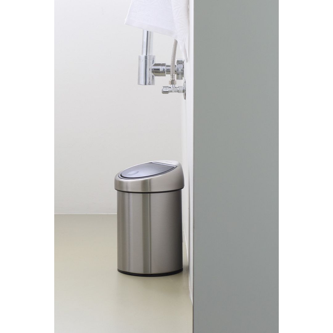 Touch Bin, 3L Matt Steel Fingerprint Proof 8710755378645 Brabantia 1000x1000px 7 NR 3232