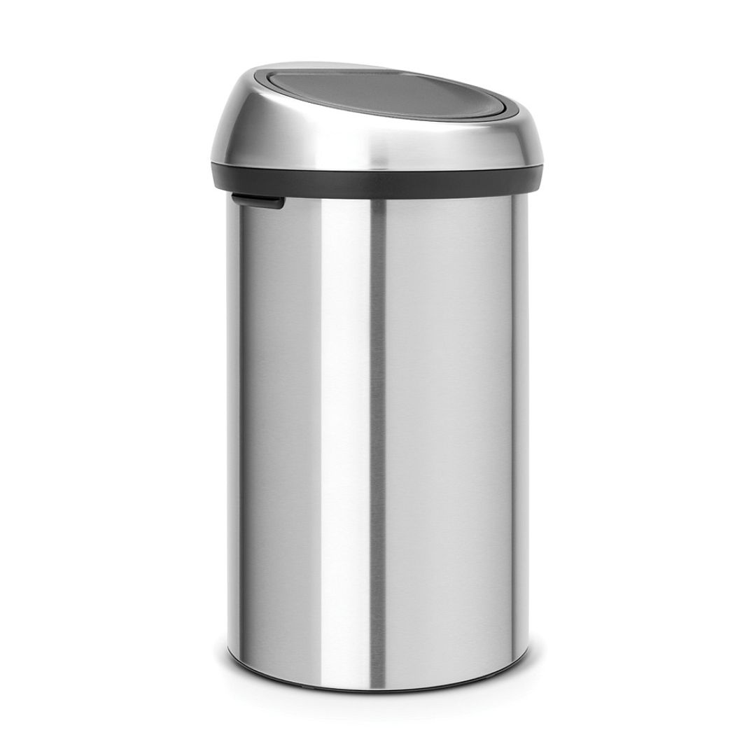 Touch Bin, 60L Matt Steel Fingerprint Proof 8710755484506 Brabantia 1000x1000px 7 NR 6329