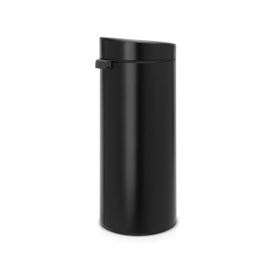 Touch Bin New, 30L Matt Black 8710755115301 Brabantia 96dpi 1000x1000px 7 NR 13384