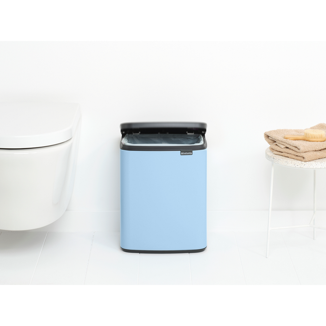 Bo Waste Bin, 12L Dreamy Blue 8710755223563 Brabantia 96dpi 1000x1000px 7 NR 30380