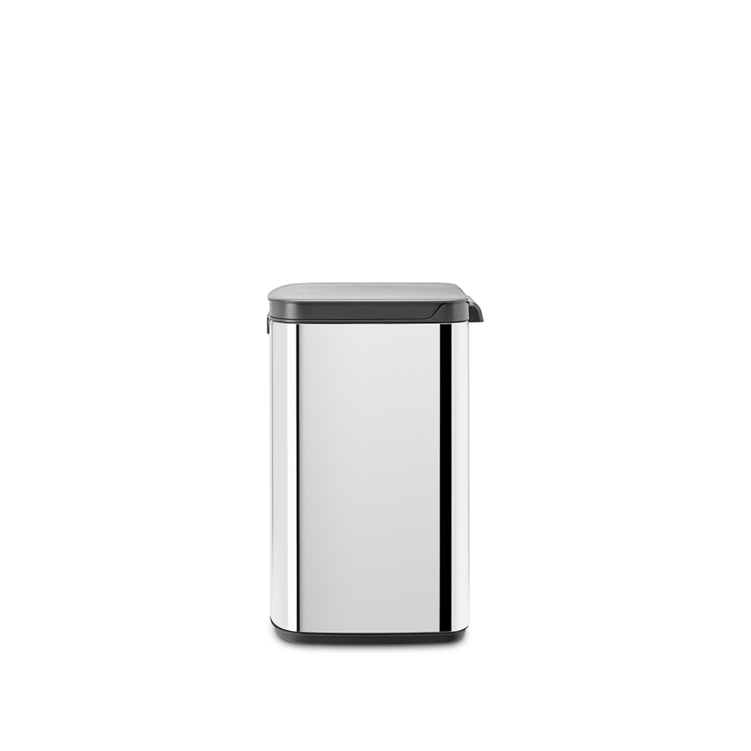 Bo Waste Bin, 7L Brilliant Steel 8710755222948 Brabantia 96dpi 1000x1000px 7 NR 30157