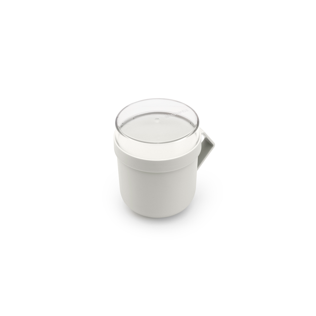 Make & Take Soup Mug, 0.6L Light Grey 8710755203848 Brabantia 96dpi 1000x1000px 7 NR 27999