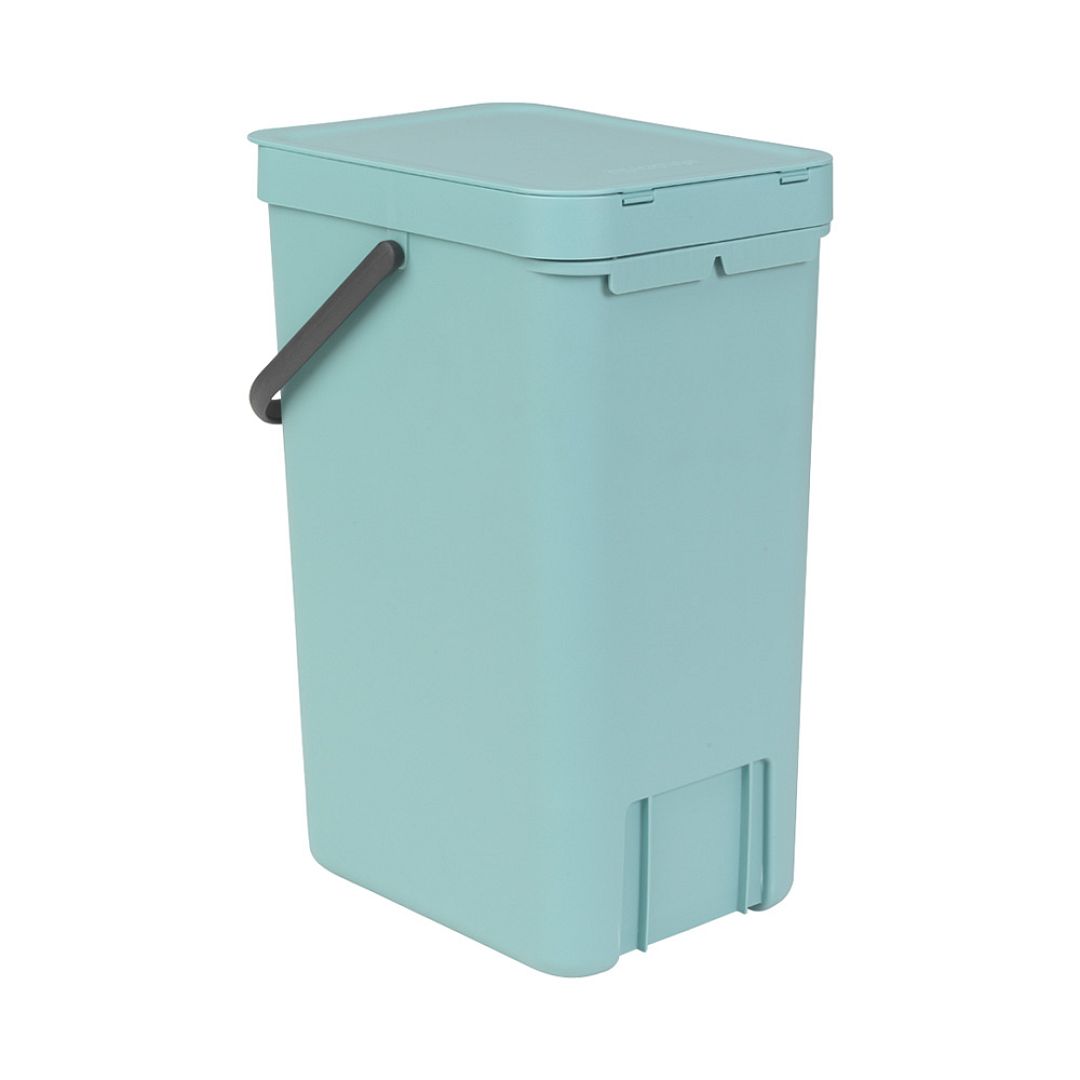 Sort & Go Waste Bin, 16L Mint 8710755109843 Brabantia 1000x1000px 7 NR 1278