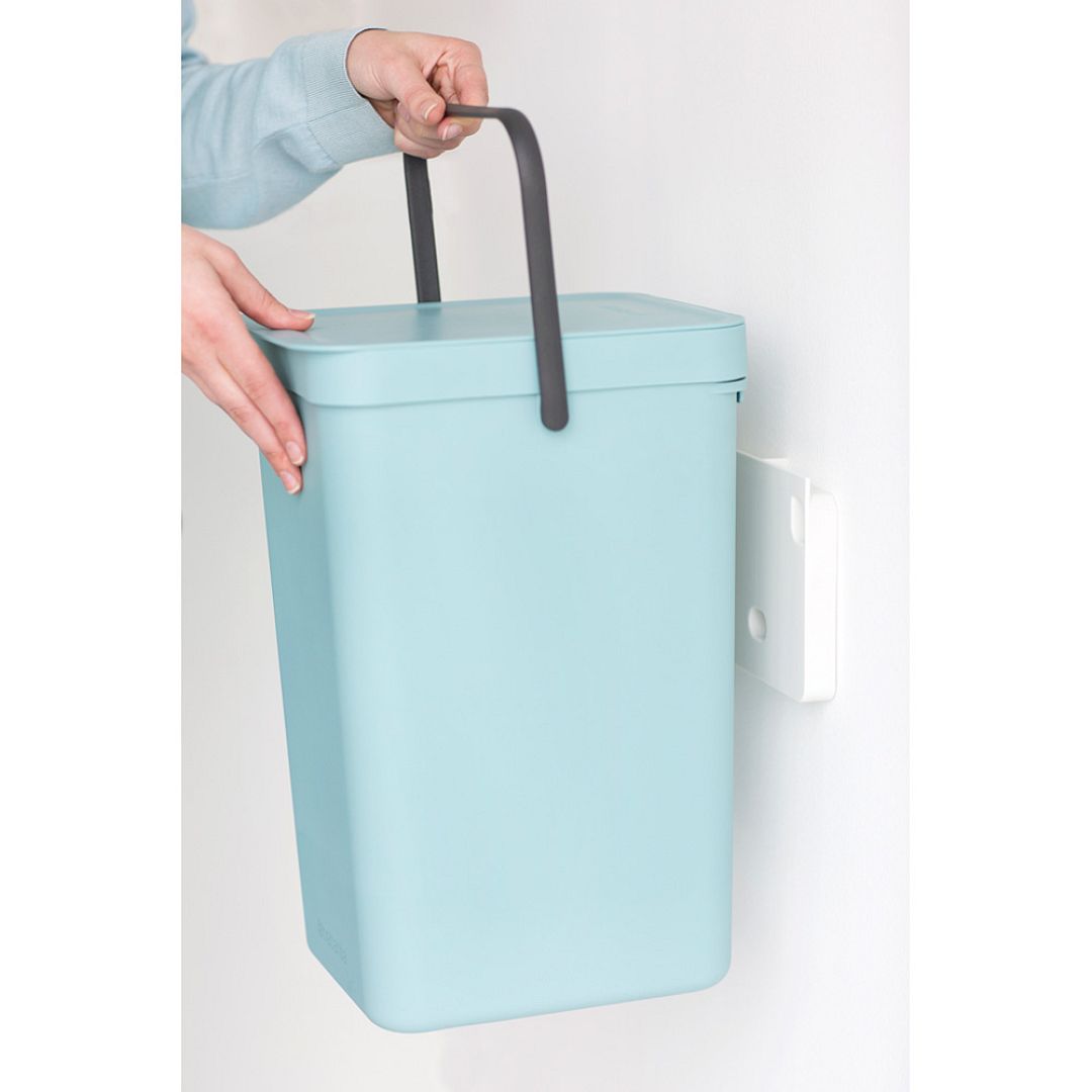 Sort & Go Waste Bin, 16L Mint 8710755109843 Brabantia 1000x1000px 7 NR 2600