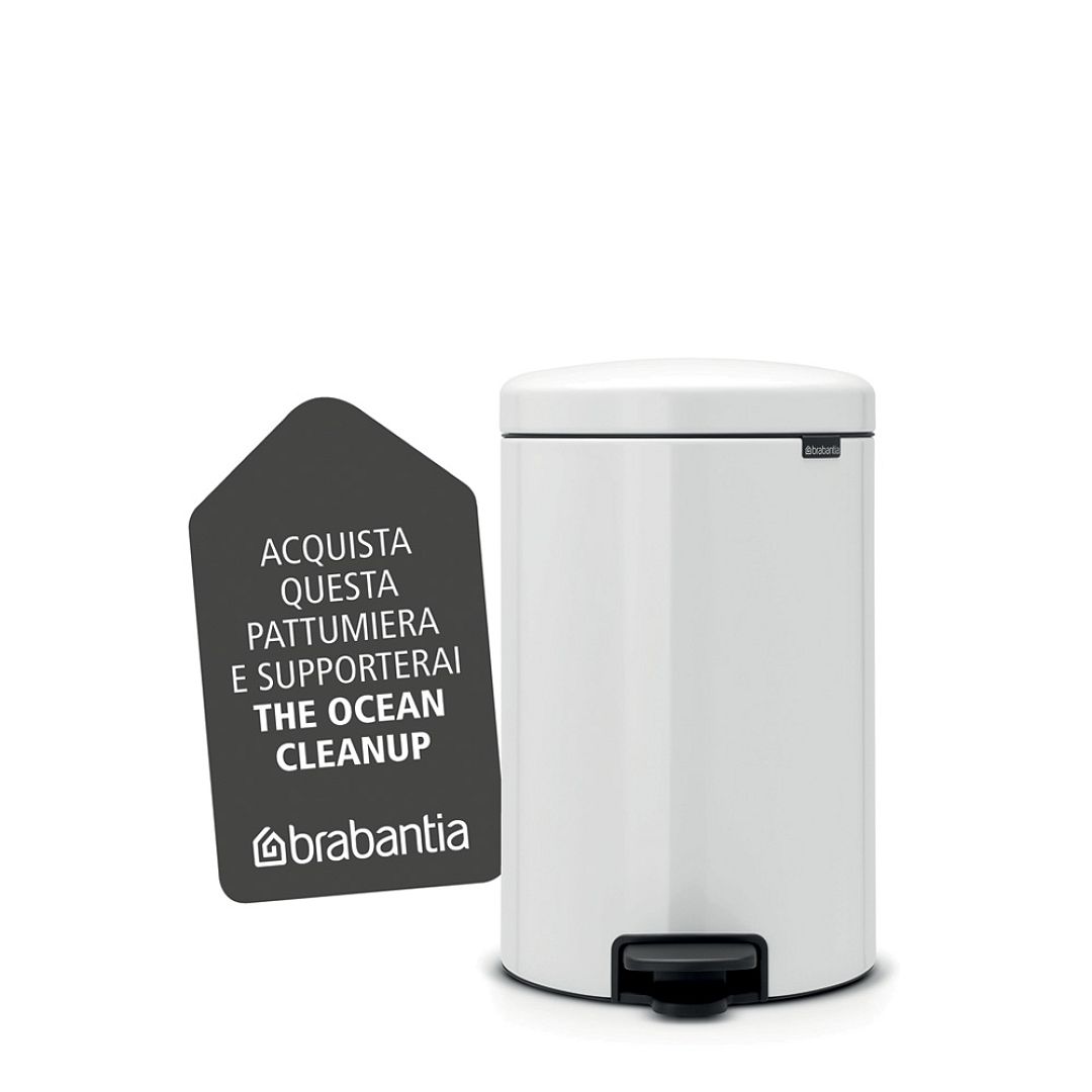 Pedal Bin newIcon, 20L White 8710755111846 Brabantia 1000x1000px 7 NR 9581