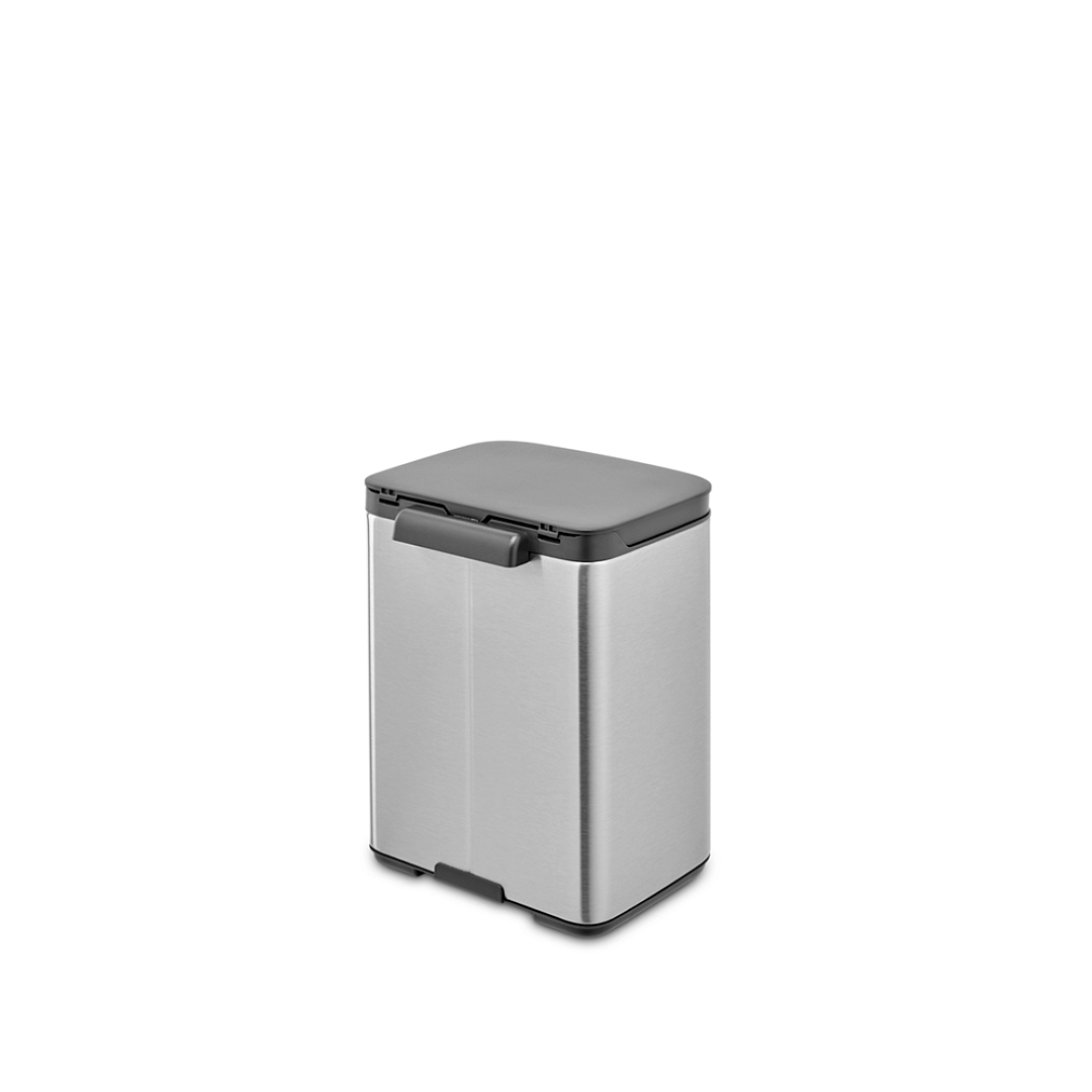 Bo Waste Bin, 4L Matt Steel Fingerprint Proof 8710755222849 Brabantia 96dpi 1000x1000px 7 NR 30114