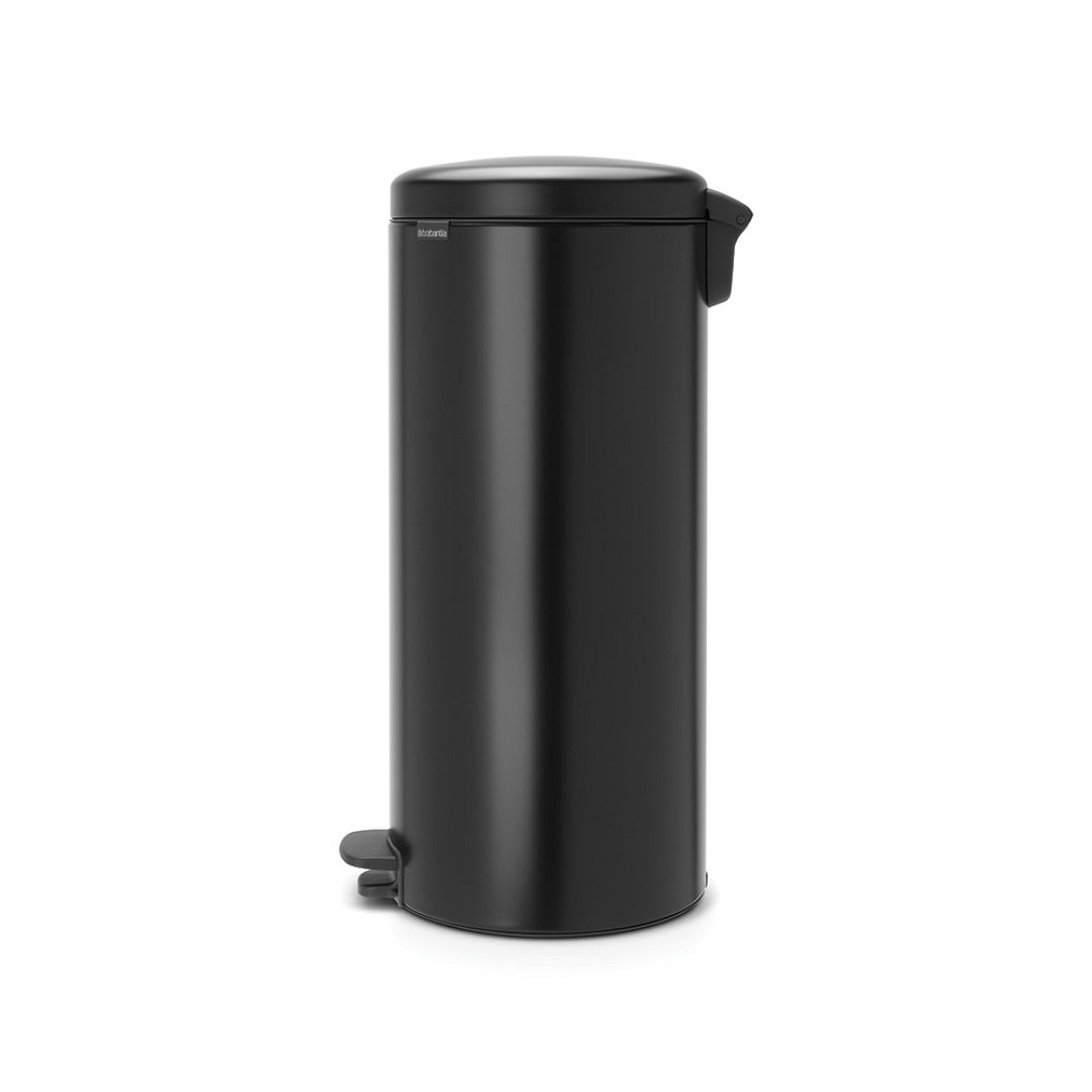 Pedal Bin newIcon, 30L Matt Black 8710755114540 Brabantia 1000x1000px 7 NR 7906