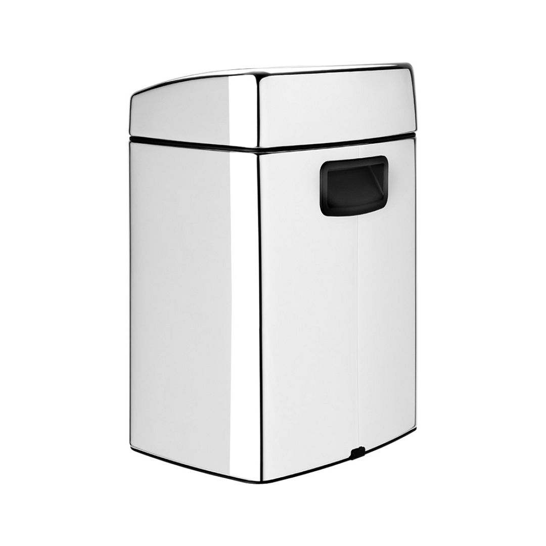 Touch Bin, 10L Brilliant Steel 8710755477201 Brabantia 1000x1000px 7 NR 5349