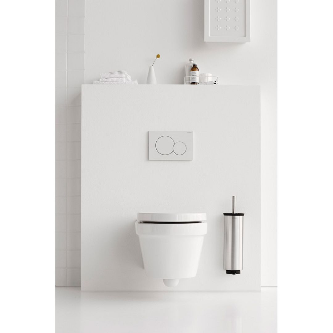 Toilet Brush and Holder, Profile Matt Steel 8710755427183 Brabantia 1000x1000px 7 NR 4866