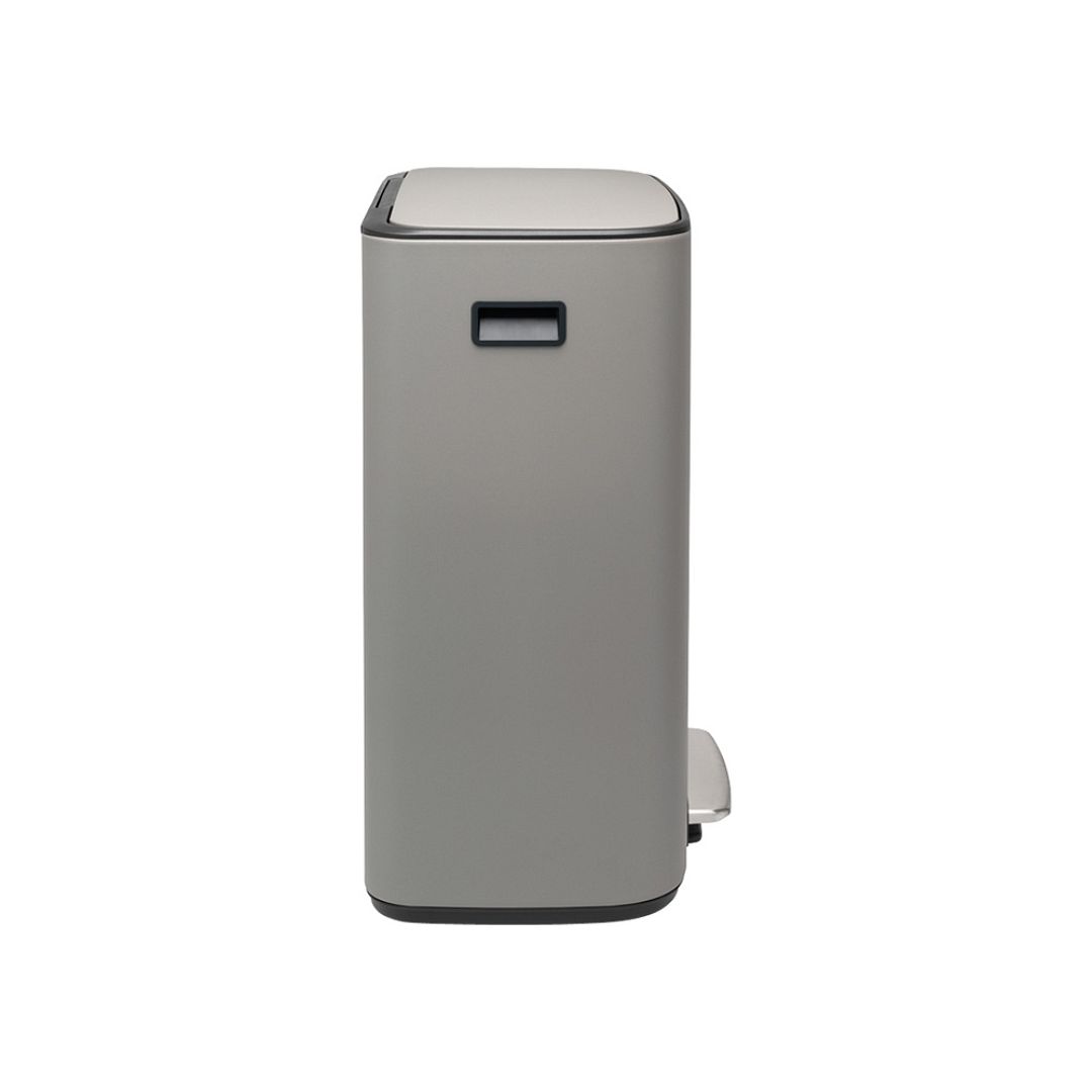 Bo Pedal Bin, 2 x 30L Mineral Concrete Grey 8710755211485 Brabantia 96dpi 1000x1000px 7 NR 17013