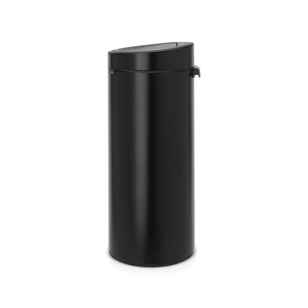 Touch Bin New, 30L Matt Black 8710755115301 Brabantia 96dpi 1000x1000px 7 NR 13386