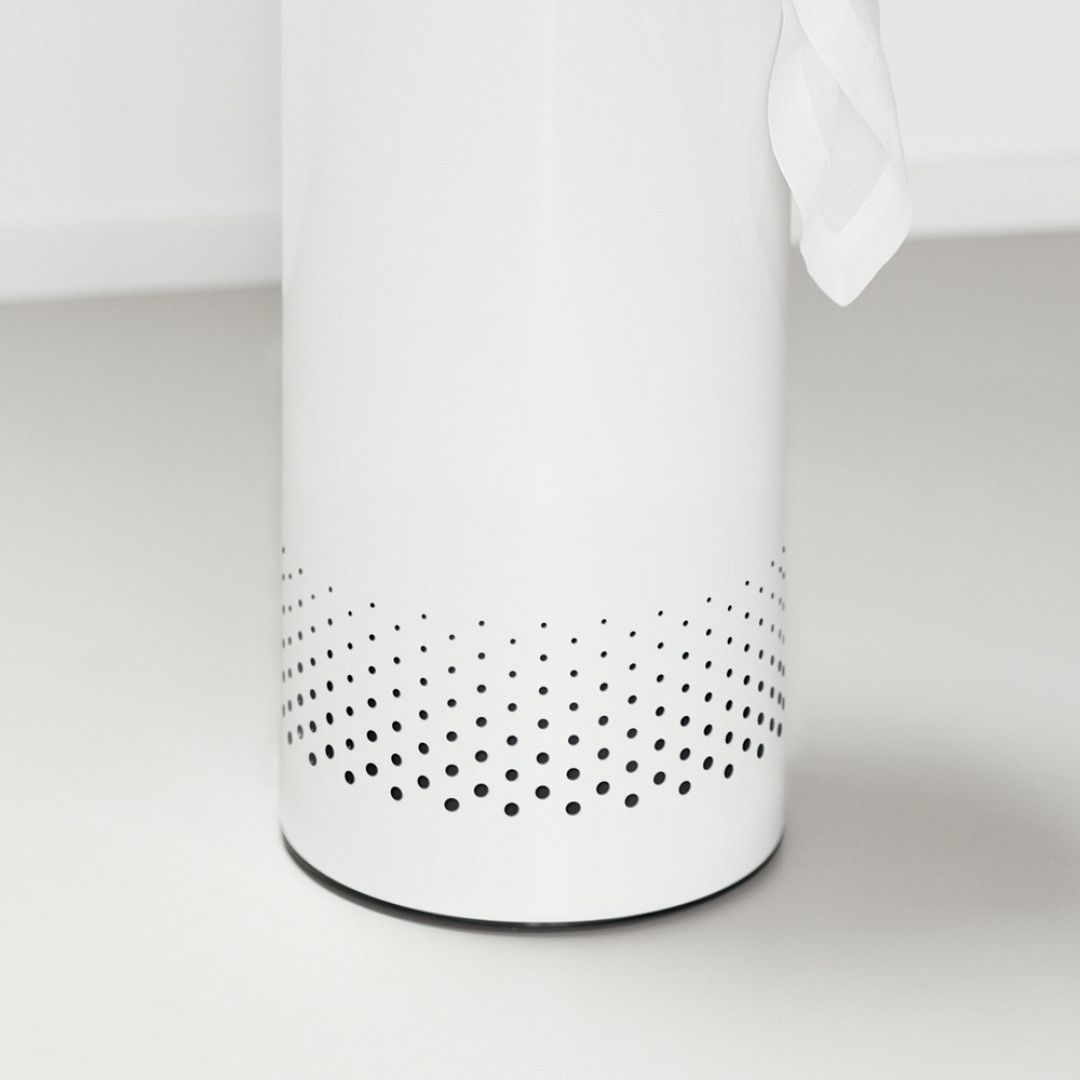 Laundry Bin, 60L, Cork Lid White 8710755104404 Brabantia 1000x1000px 7 NR 3443