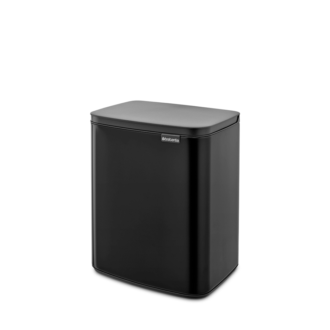 Bo Waste Bin, 12L Matt Black 8710755230363 Brabantia 96dpi 1000x1000px 7 NR 30180