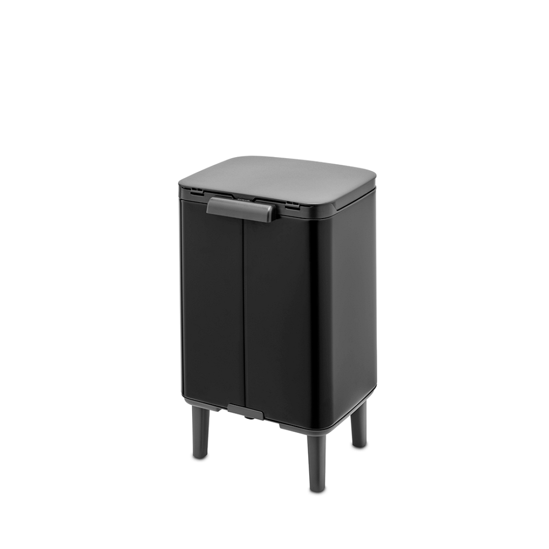 Bo Waste Bin Hi, 7L Matt Black 8710755227141 Brabantia 96dpi 1000x1000px 7 NR 30238