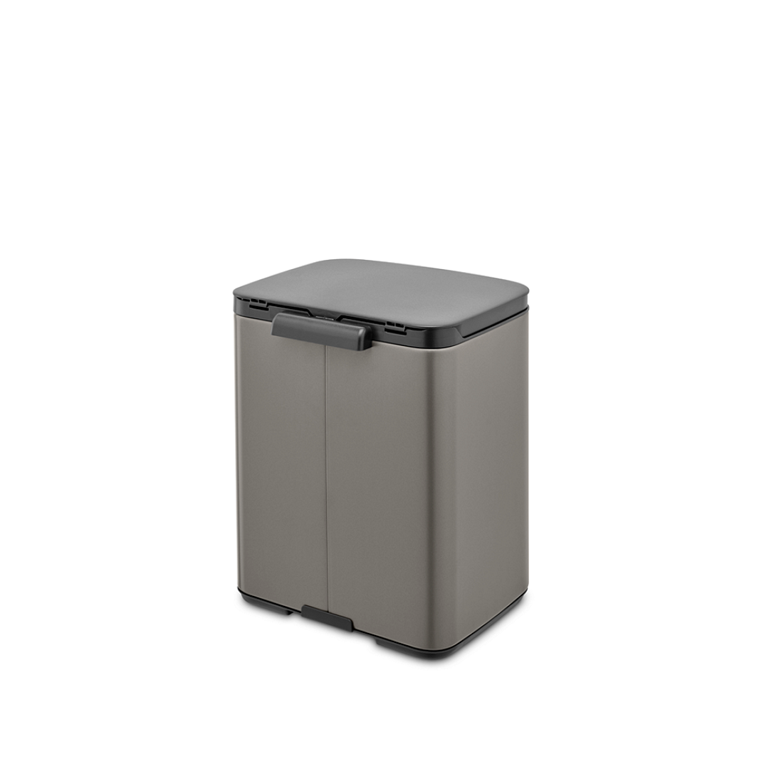 Bo Waste Bin, 7L Platinum 8710755222924 Brabantia 96dpi 1000x1000px 7 NR 30148