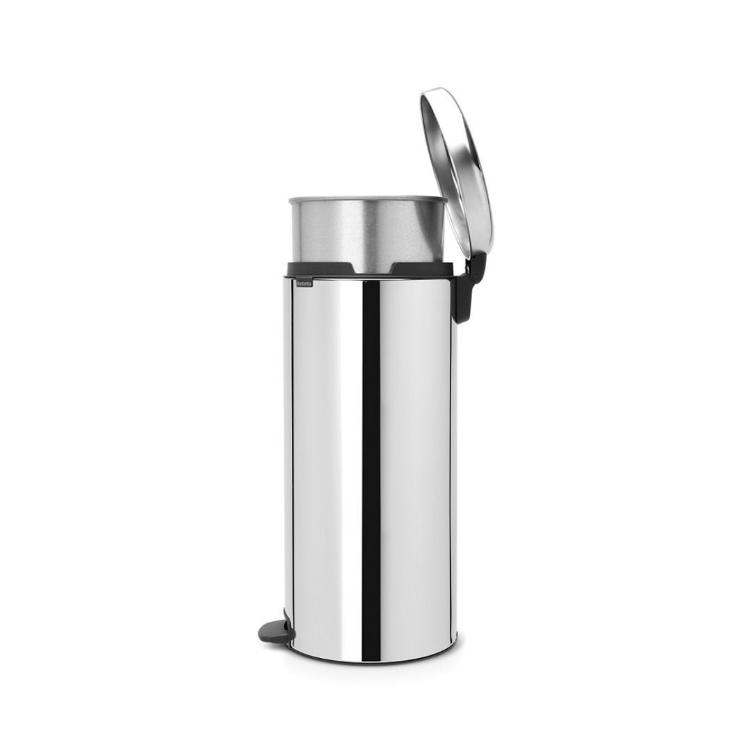 Pedal Bin newIcon, 30L Brilliant Steel 8710755114762 Brabantia 1000x1000px 7 NR 7912