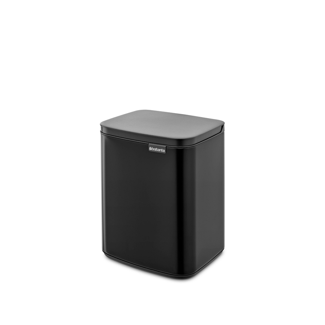 Bo Waste Bin, 7L Matt Black 8710755222900 Brabantia 96dpi 1000x1000px 7 NR 30139