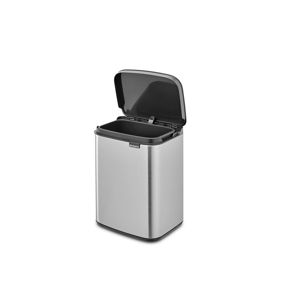 Bo Waste Bin, 4L Matt Steel Fingerprint Proof 8710755222849 Brabantia 96dpi 1000x1000px 7 NR 30113