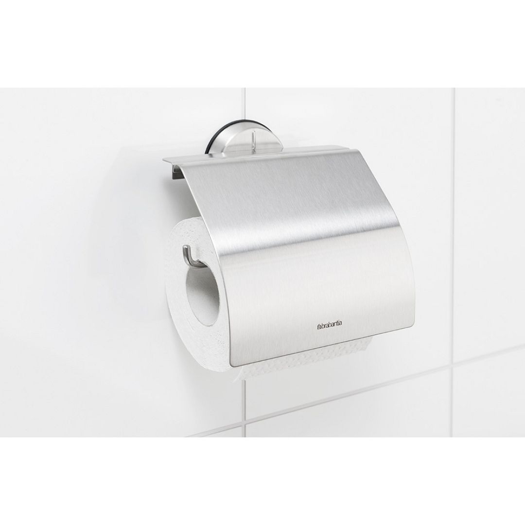 Toilet Roll Holder, Profile Matt Steel 8710755427626 Brabantia 1000x1000px 7 NR 4914