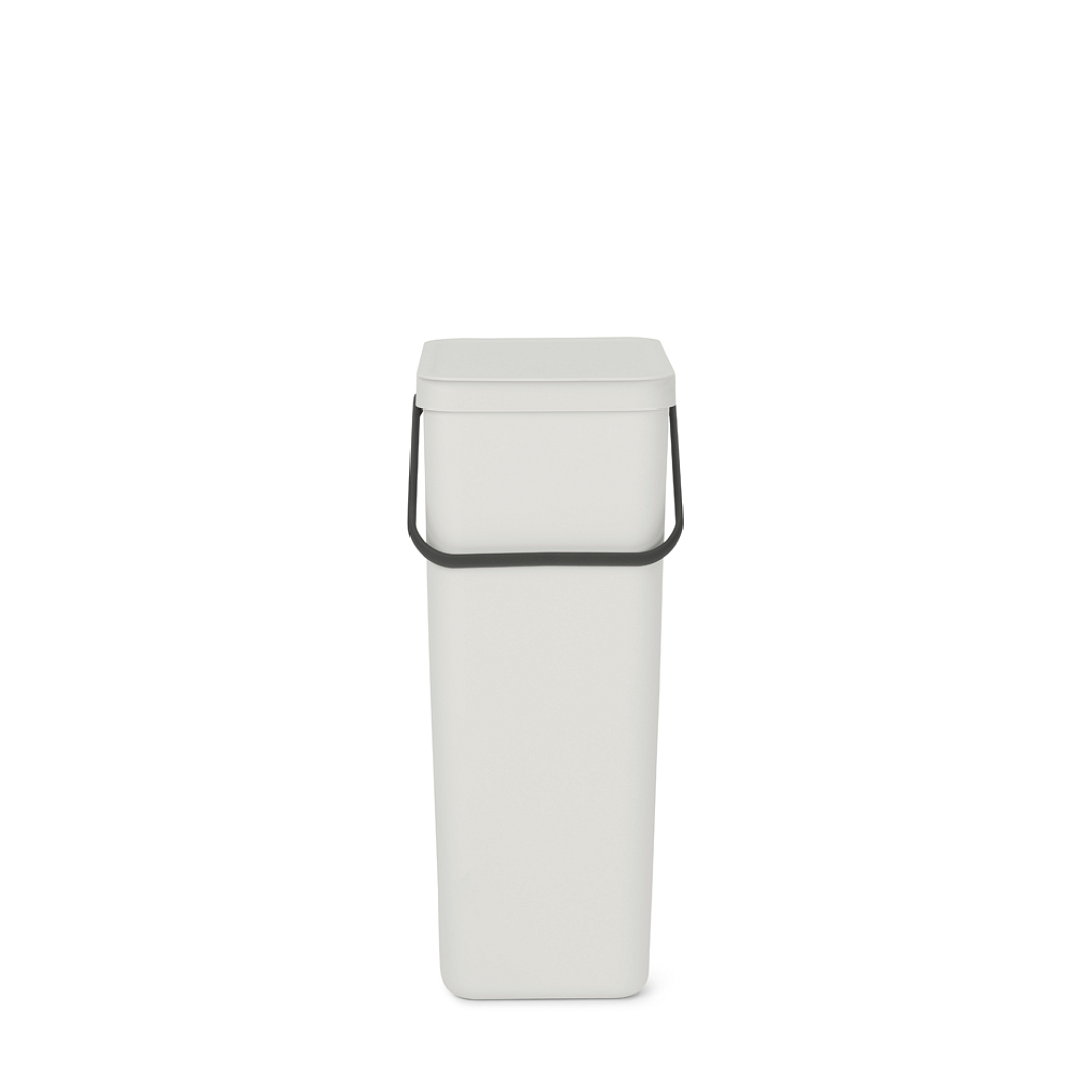 Sort & Go Waste Bin, 40L Light Grey 8710755214424 Brabantia 96dpi 1000x1000px 7 NR 25864