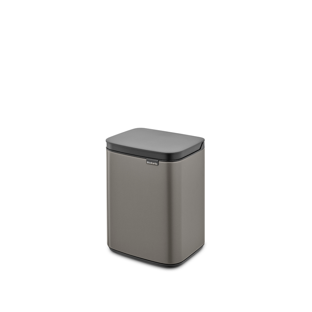 Bo Waste Bin, 4L Platinum 8710755222504 Brabantia 96dpi 1000x1000px 7 NR 30098