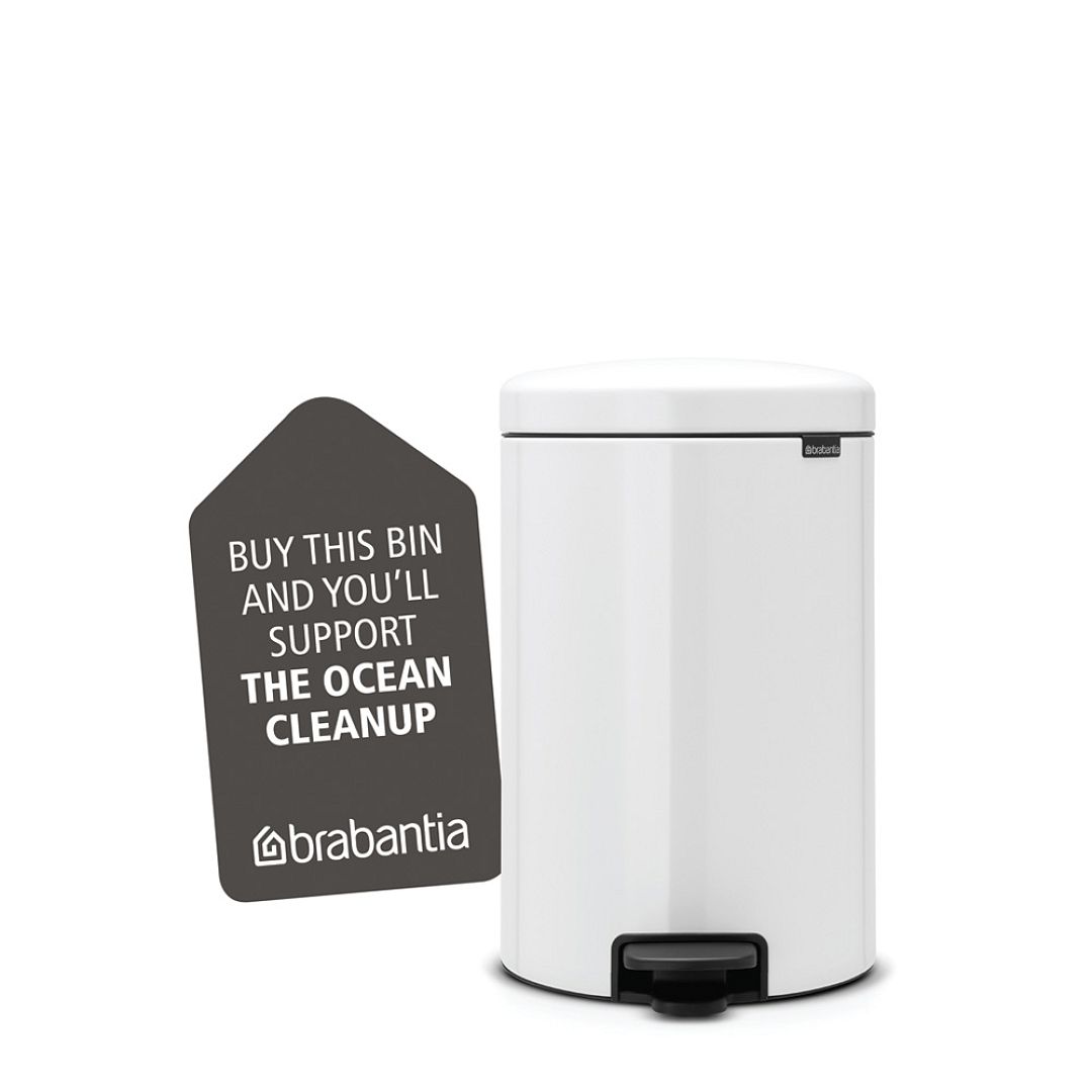 Pedal Bin newIcon, 20L White 8710755114243 Brabantia 1000x1000px 7 NR 9943