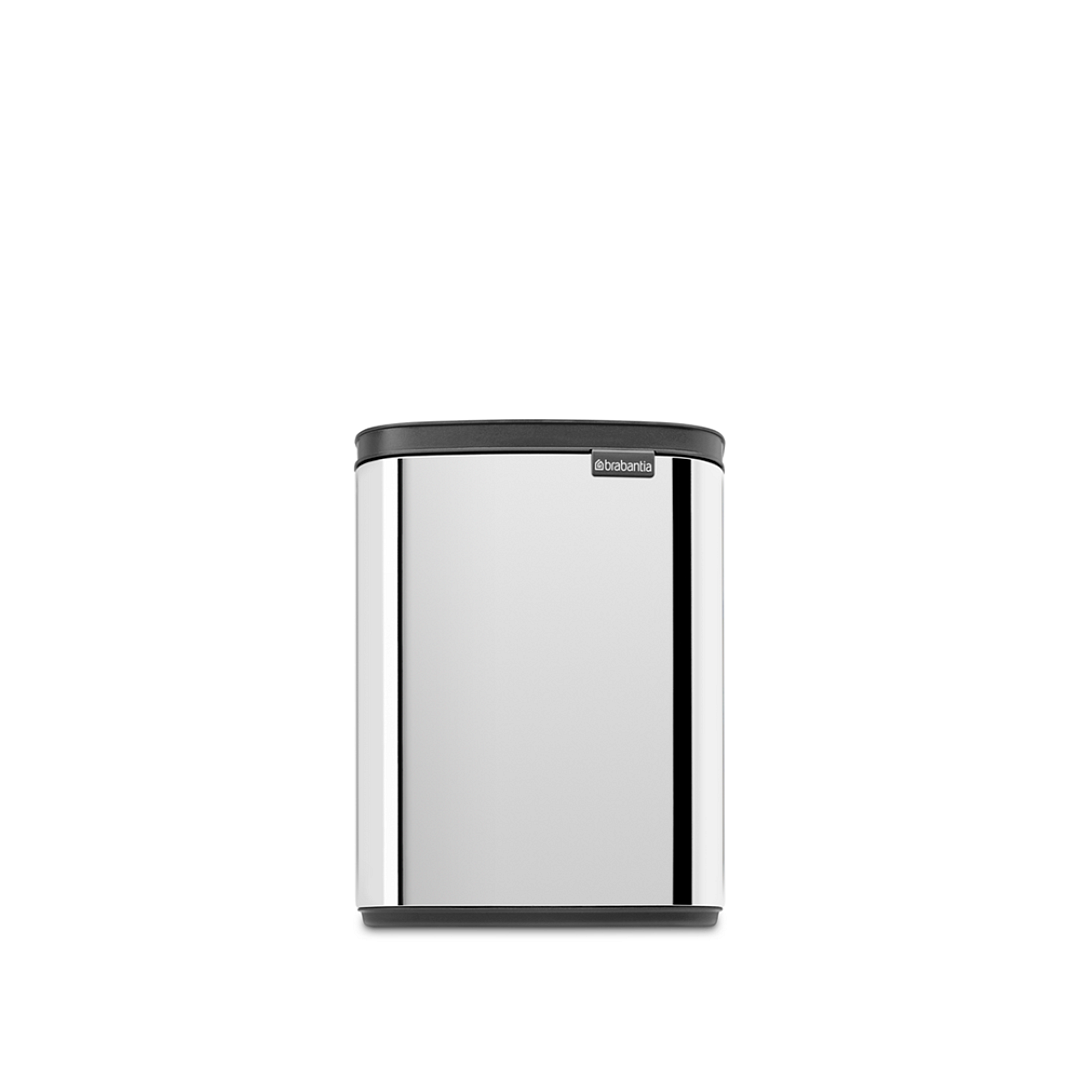 Bo Waste Bin, 7L Brilliant Steel 8710755222948 Brabantia 96dpi 1000x1000px 7 NR 30789