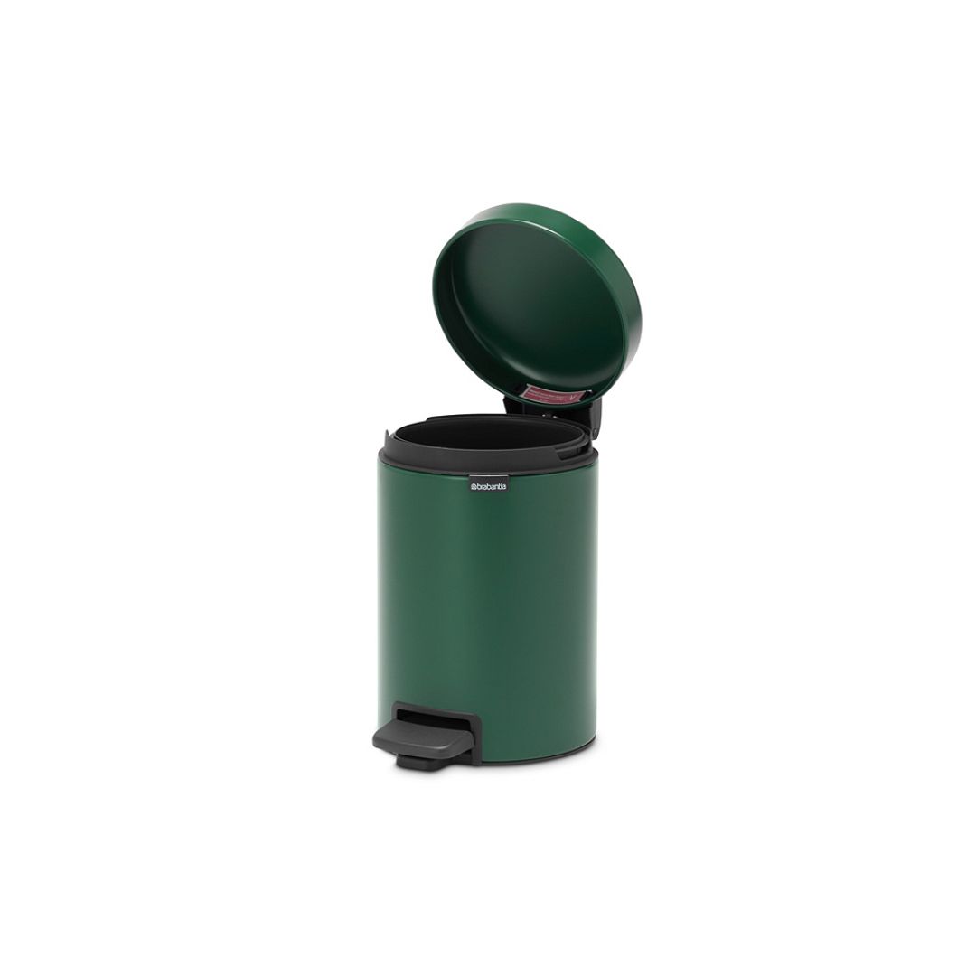 Pedal Bin newIcon, 3L Pine Green 8710755304002 Brabantia 96dpi 1000x1000px 7 NR 20775