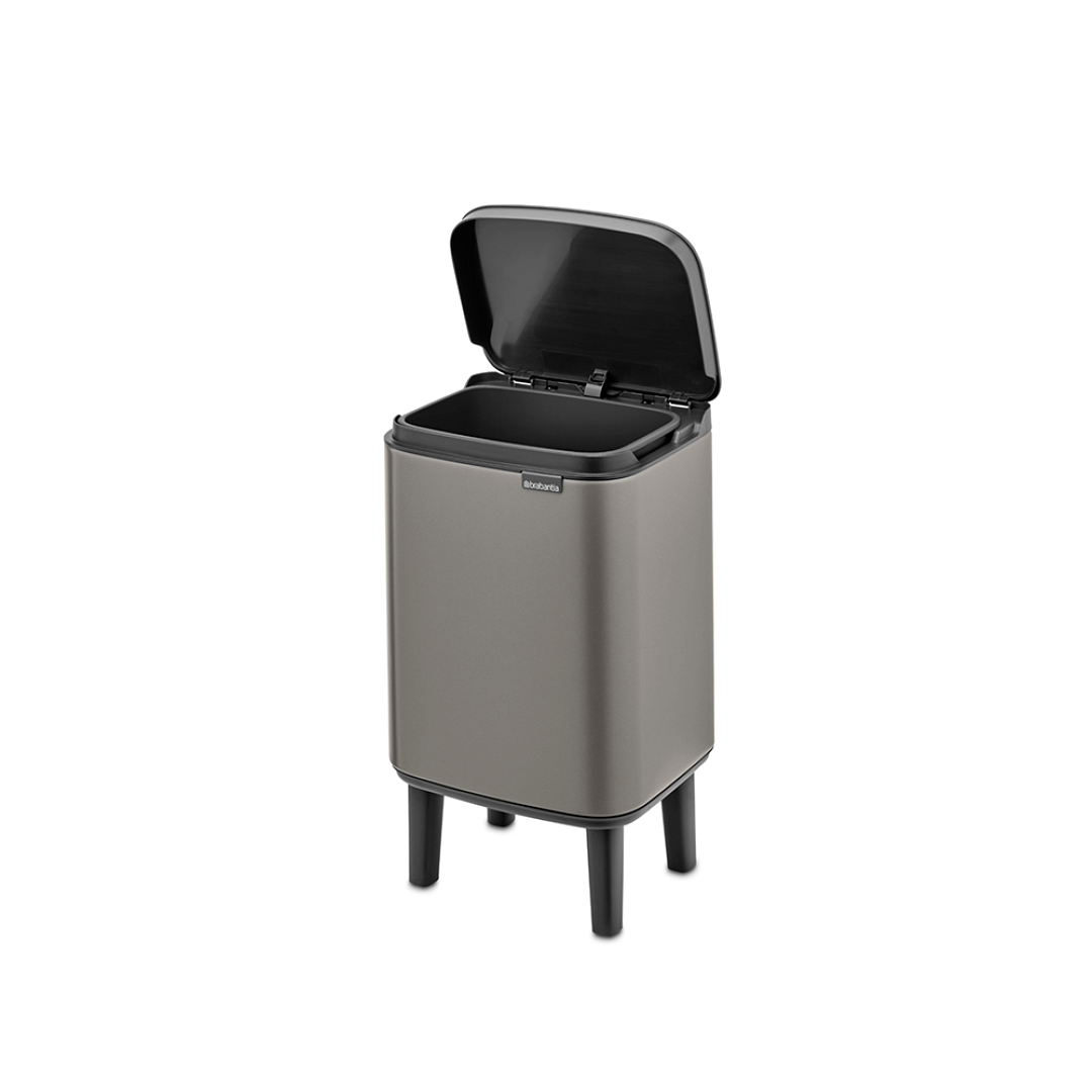 Bo Waste Bin Hi, 4L Platinum 8710755227127 Brabantia 96dpi 1000x1000px 7 NR 30232