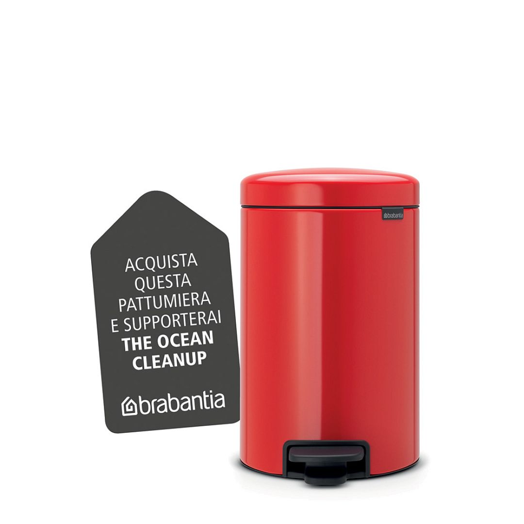 Pedal Bin newIcon, 12L Passion Red 8710755112003 Brabantia 1000x1000px 7 NR 9607