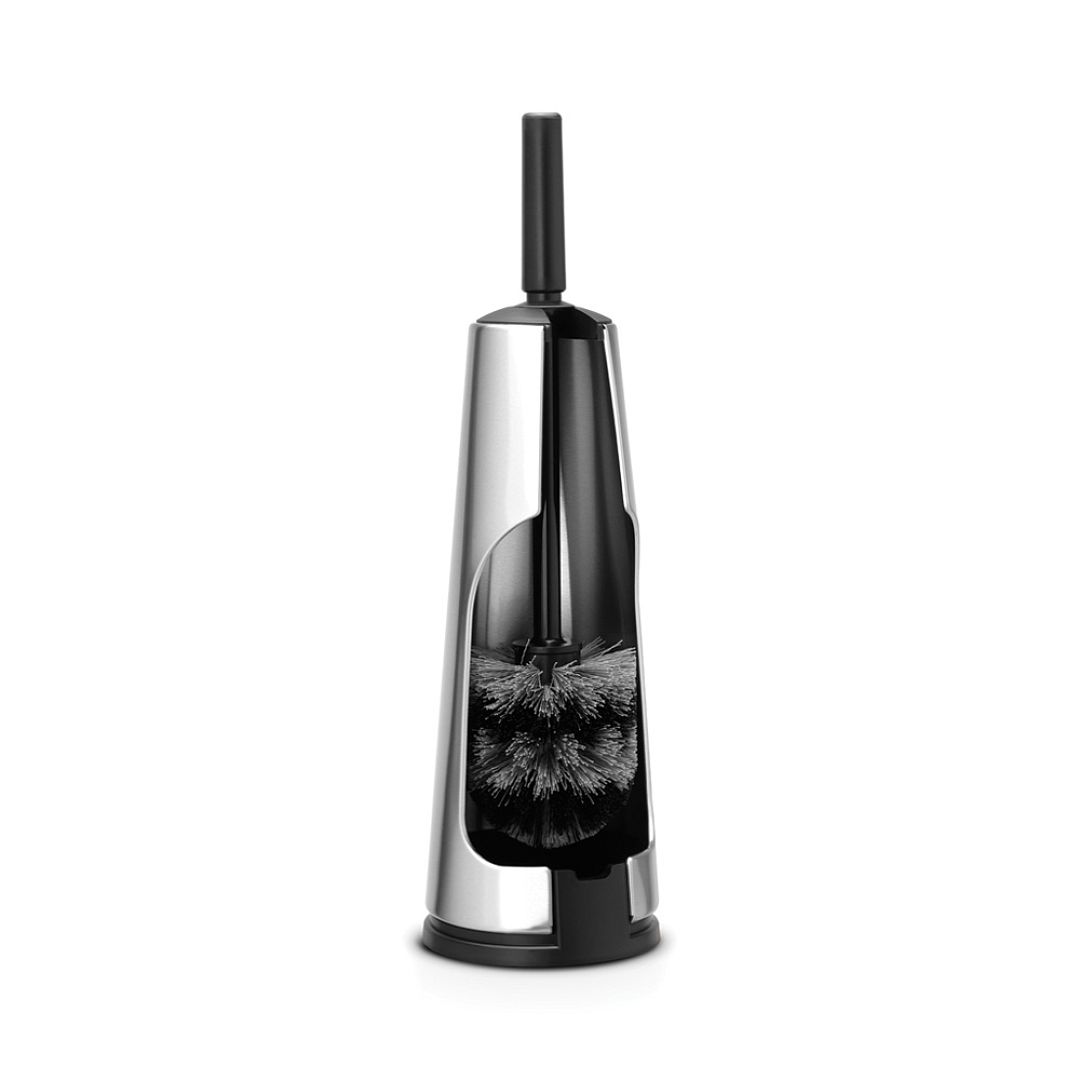 Toilet Brush and Holder, Classic Matt Steel 8710755385285 Brabantia 1000x1000px 7 NR 4055