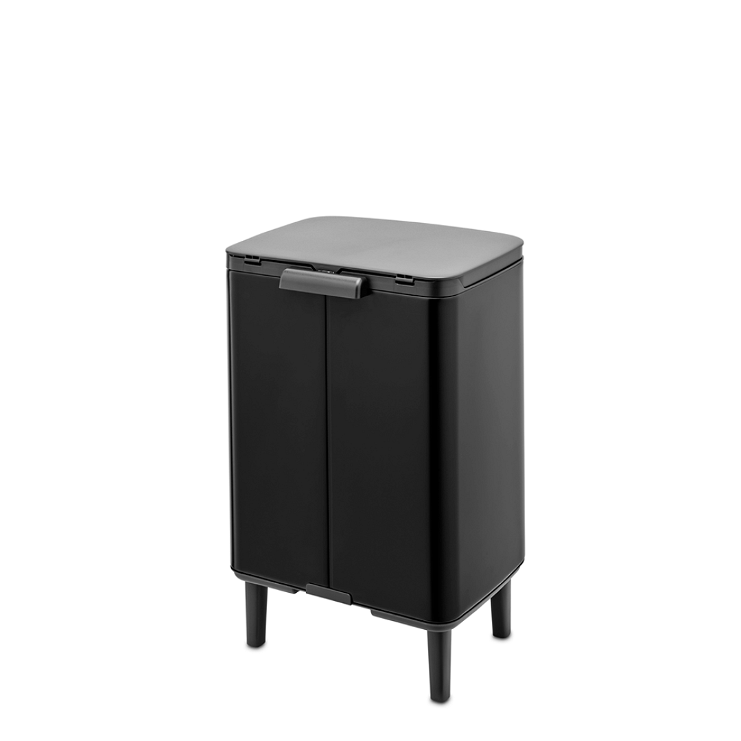 Bo Waste Bin Hi, 12L Matt Black 8710755227226 Brabantia 96dpi 1000x1000px 7 NR 30744