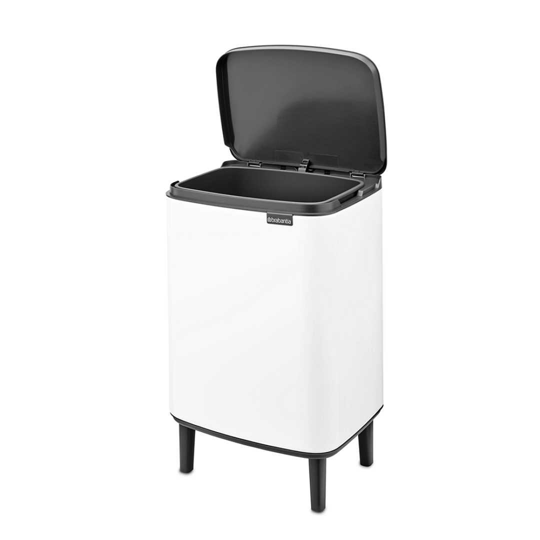 Bo Waste Bin Hi, 12L White 8710755227240 Brabantia 96dpi 1000x1000px 7 NR 30262