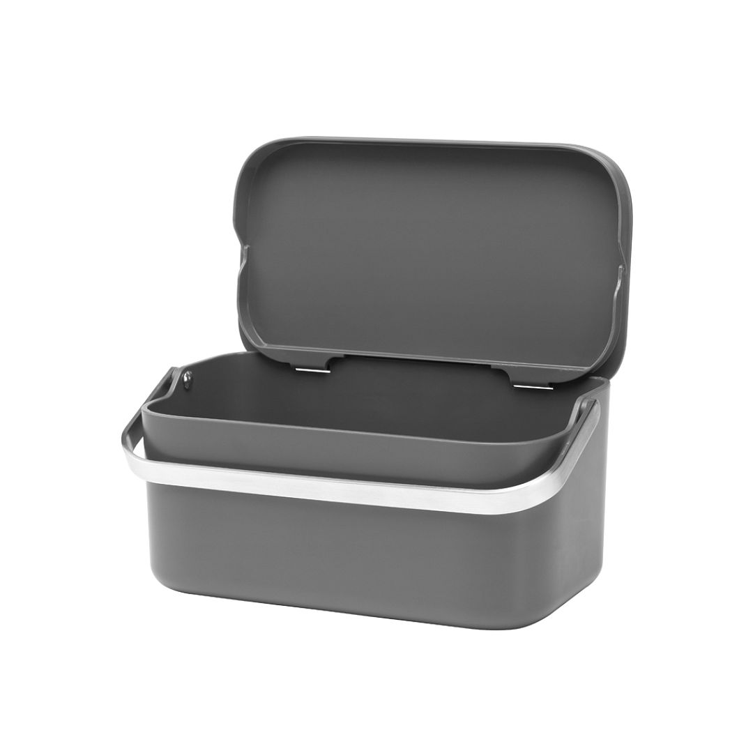 Food Waste Caddy Dark Grey 8710755117541 Brabantia 1024x1024px E NR 12683