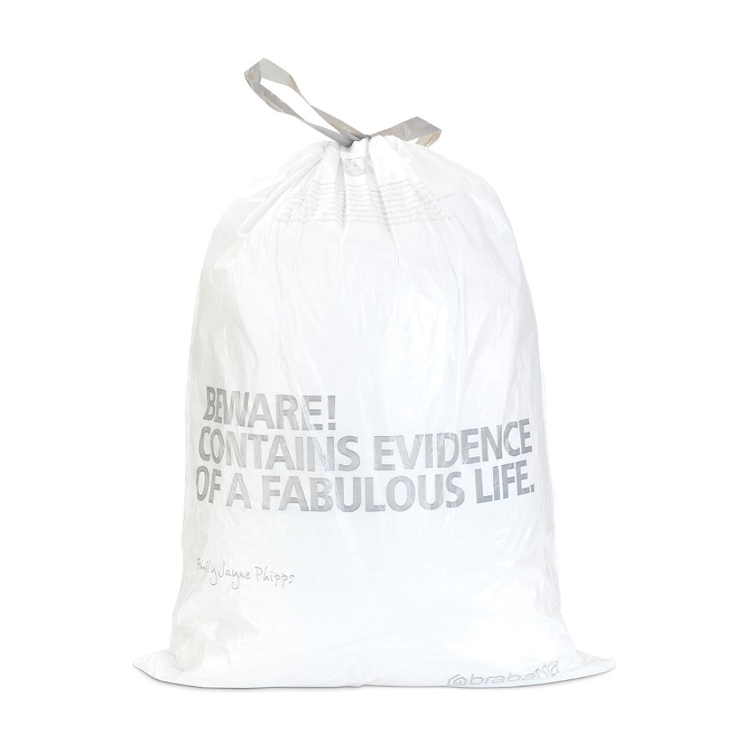 PerfectFit Bags, Code H, 50 60L, 10 pcs White 8710755246784 Brabantia 1000x1000px 7 NR 7933