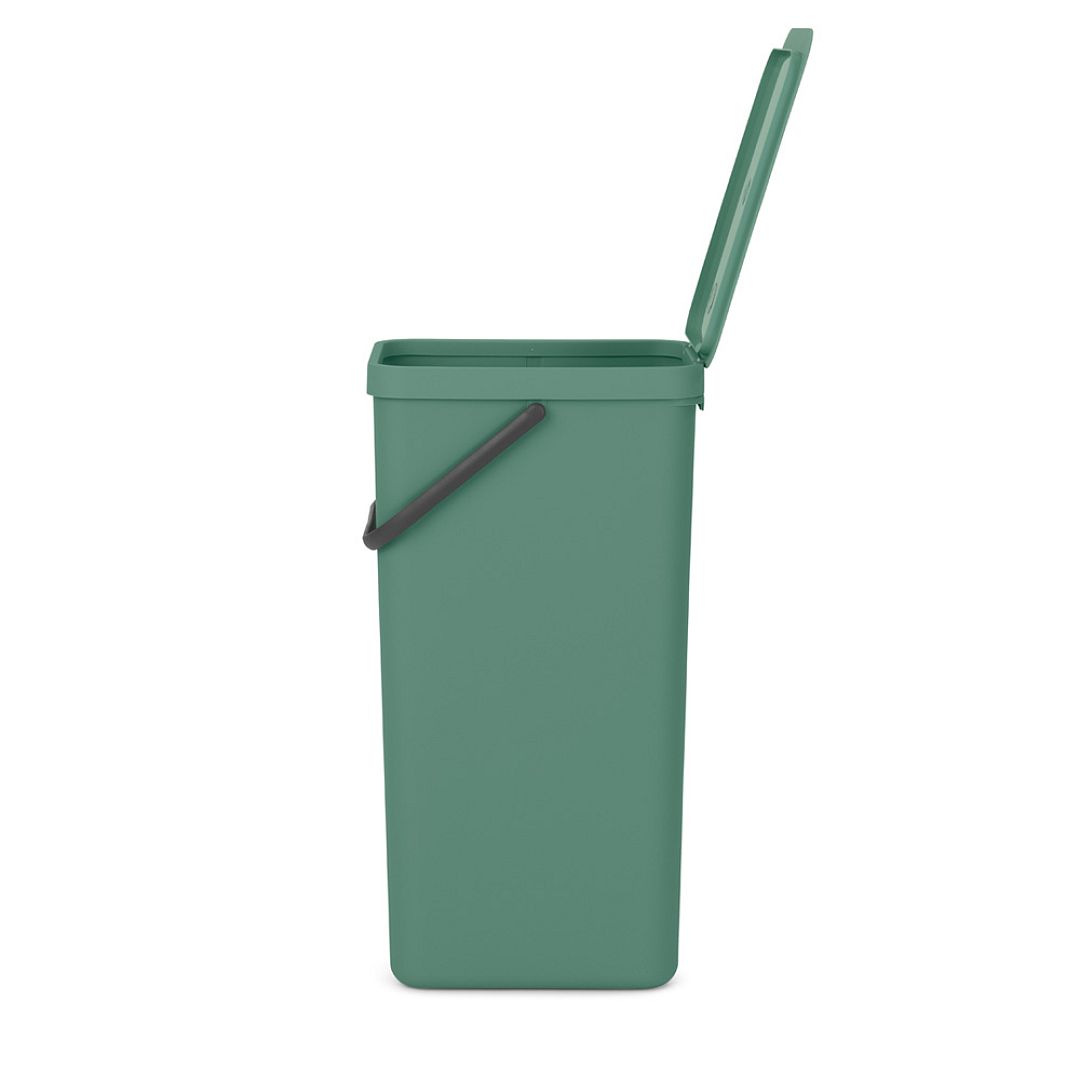 Sort & Go Recycle Bin, 40L Fir Green 8710755251023 Brabantia 96dpi 1000x1000px 7 NR 23223