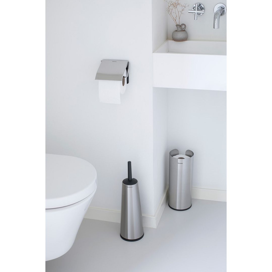 Renew Toilet Accessory Set of 3 Matt Steel 8710755280665 Brabantia 96dpi 1000x1000px 7 NR 20611