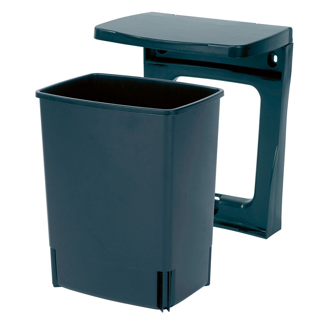 Built in Bin, 10L, Rectangular Black 8710755395246 Brabantia 1000x1000px 7 NR 4449