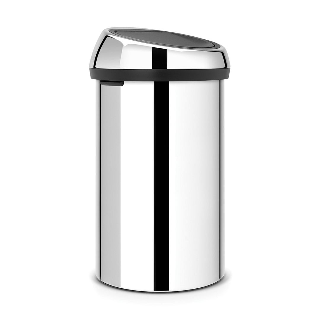 Touch Bin, 60L Brilliant Steel 8710755402609 Brabantia 1000x1000px 7 NR 4652