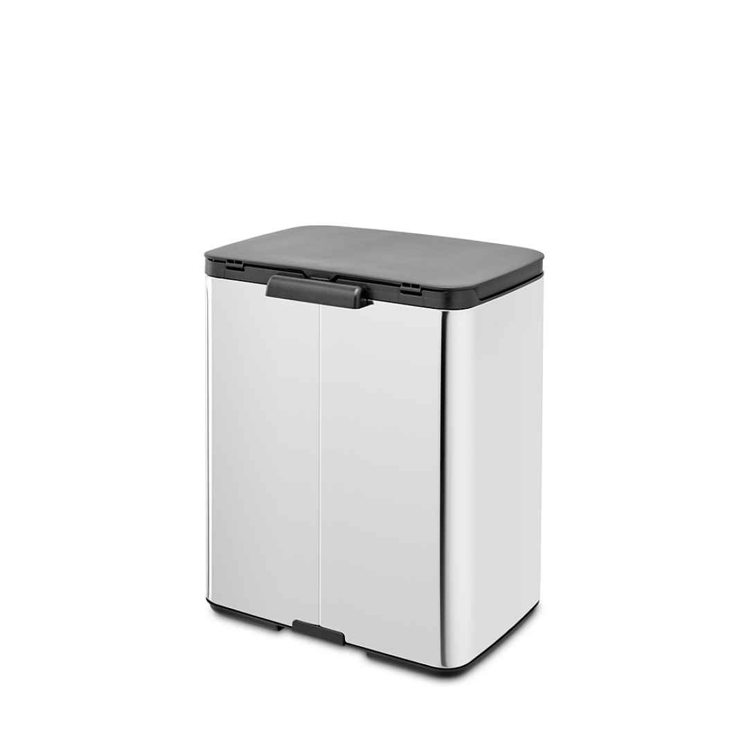 Bo Waste Bin, 12L Brilliant Steel 8710755230400 Brabantia 96dpi 1000x1000px 7 NR 30194