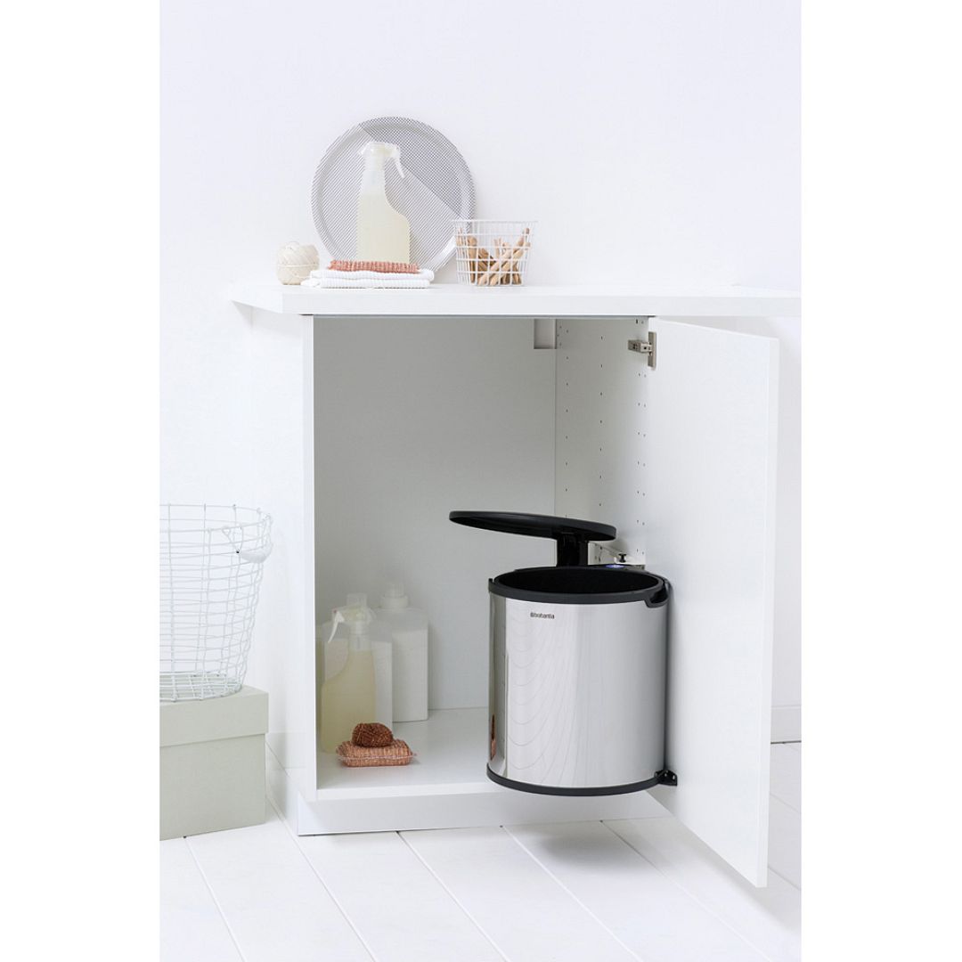 Built in Bin, 15L Brilliant Steel 8710755418181 Brabantia 1000x1000px 7 NR 4750