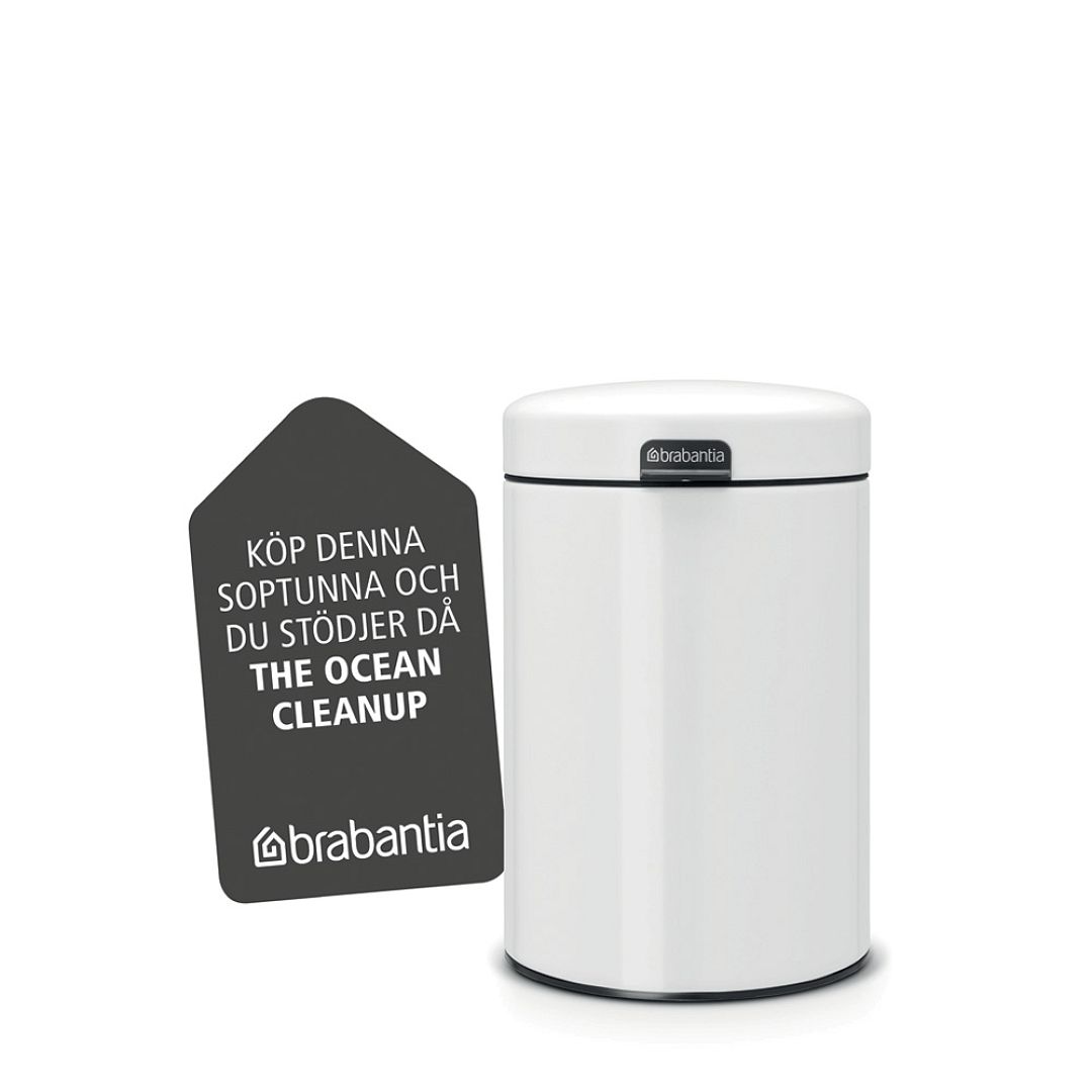 Wall mounted bin newIcon, 3L White 8710755115523 Brabantia 1000x1000px 7 NR 10044