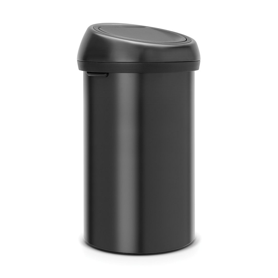 Touch Bin, 60L Matt Black 8710755402562 Brabantia 1000x1000px 7 NR 4646