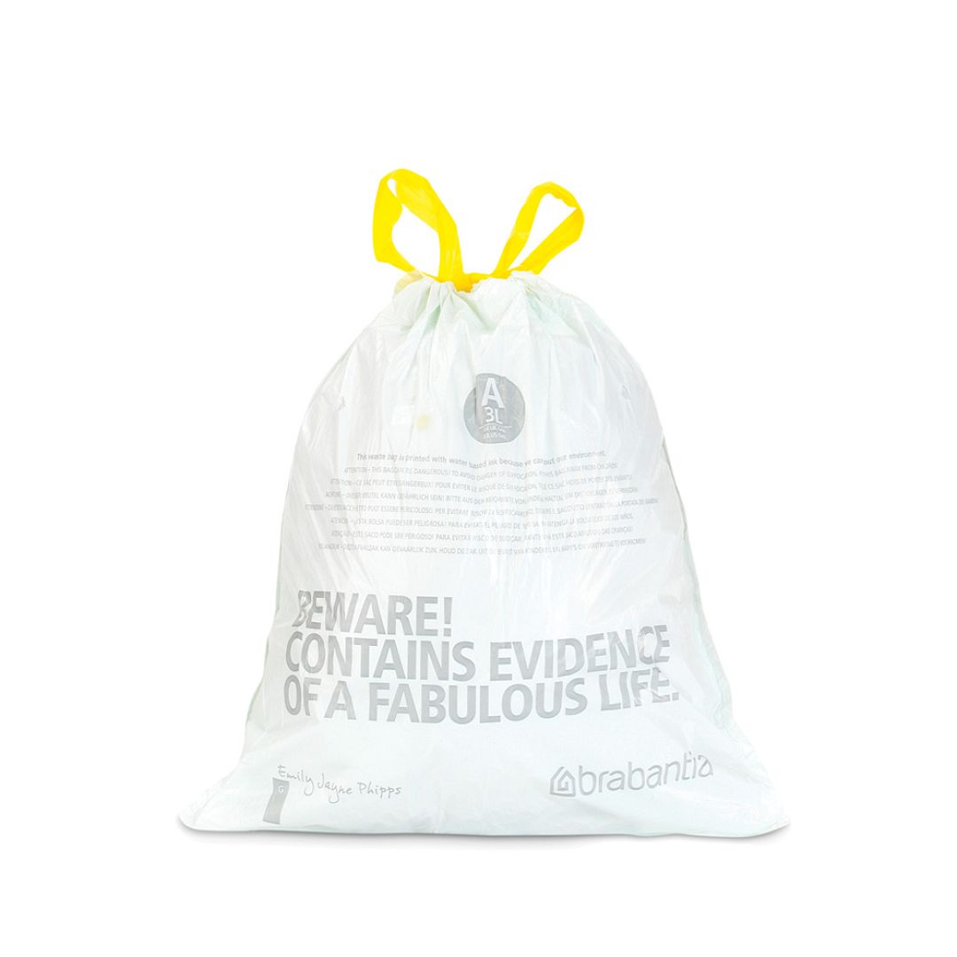 PerfectFit Bags, Code A, 3L, 20 pcs White 8710755311727 Brabantia 1000x1000px 7 NR 7940