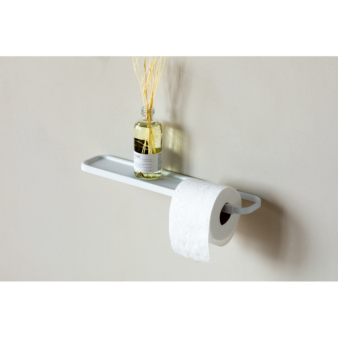 MindSet Toilet Roll Holder with Shelf Mineral Fresh White 8710755303142 Brabantia 96dpi 1000x1000px 7 NR 26775