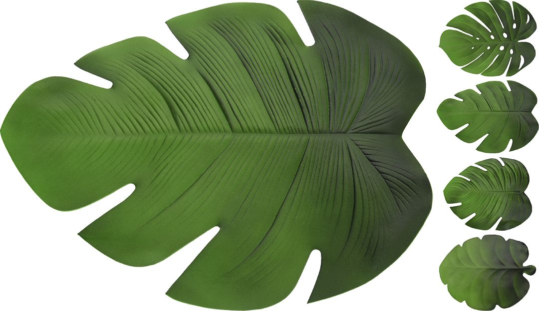 10325 prostirani leaf 45x38cm zelena varianta b