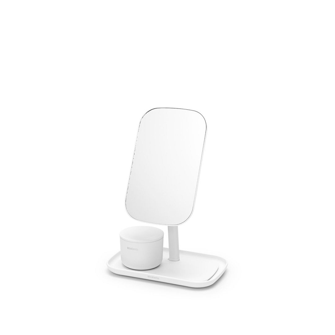 ReNew Mirror with Storage Tray White 8710755280726 Brabantia 96dpi 1000x1000px 7 NR 22015