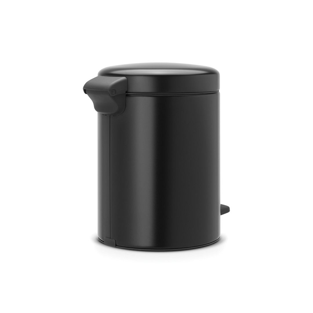 Pedal Bin newIcon, 5L Matt Black 8710755112928 Brabantia 1000x1000px 7 NR 1440