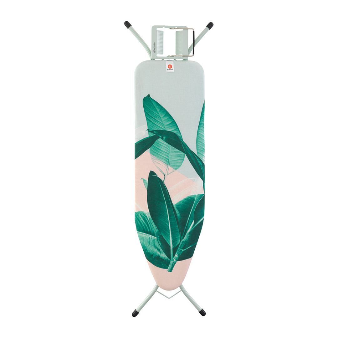 Ironing Board B, 124x38cm, SIR Tropical Leaves 8710755118302 Brabantia 1000x1000px 7 NR 12371