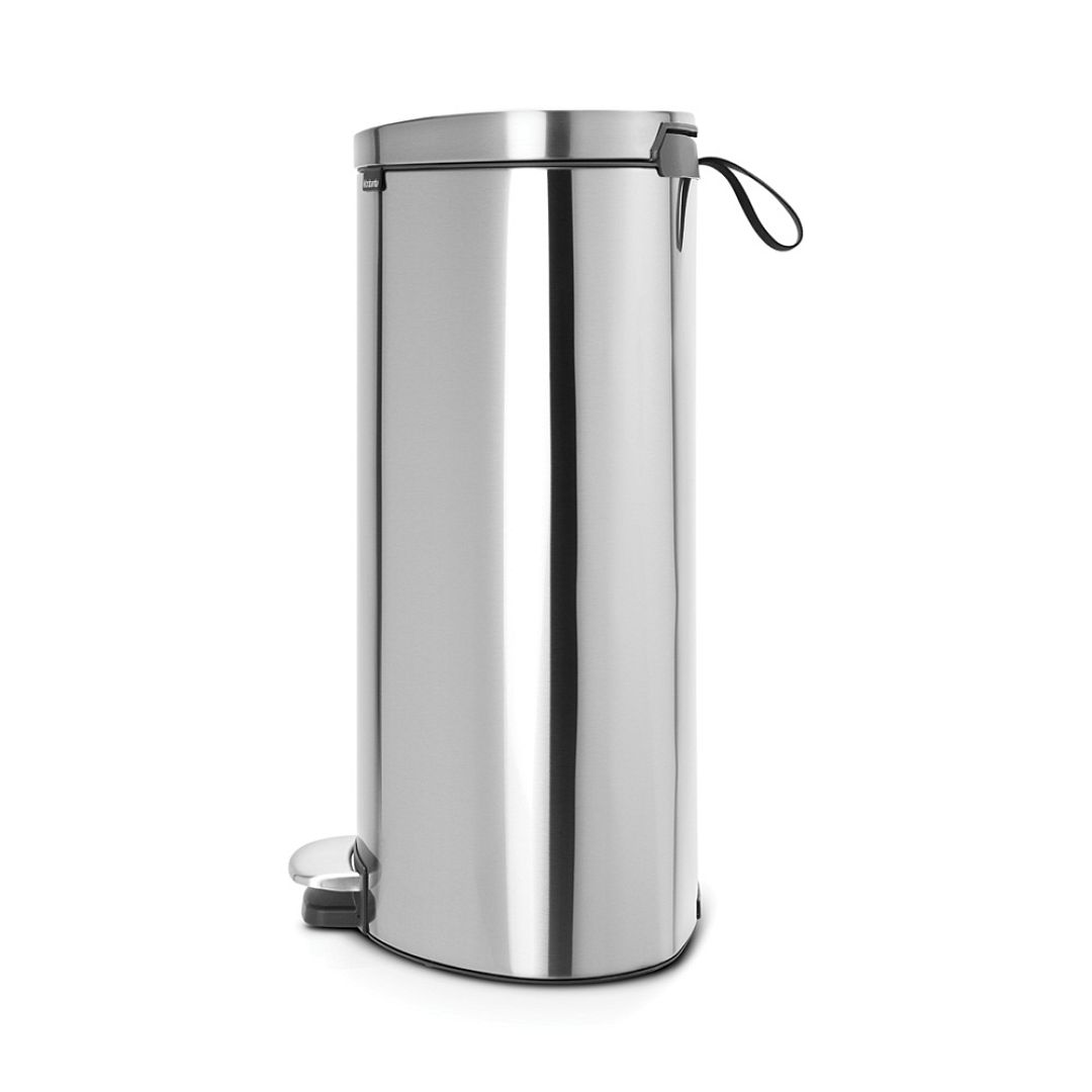 Pedal Bin FlatBack+, 40L Matt Steel Fingerprint Proof 8710755482021 Brabantia 1000x1000px 7 NR 5995